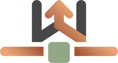 Стилизованный логотип компании Искра Наиск, изображающий навесные кухонные стеллажи для хранения.